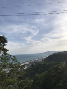 静岡久能山景色