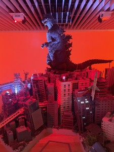 ゴジラジオラマ